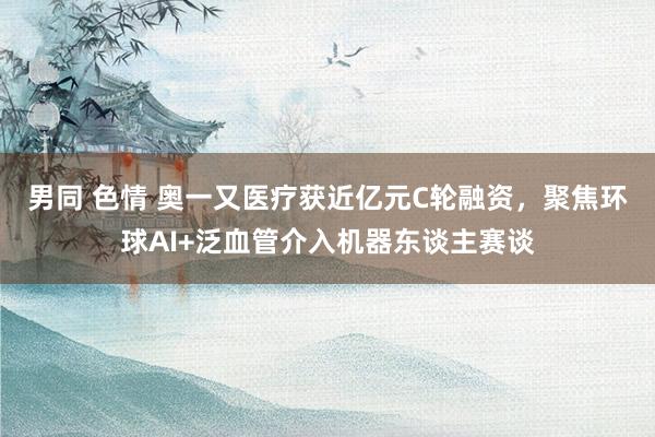 男同 色情 奥一又医疗获近亿元C轮融资，聚焦环球AI+泛血管介入机器东谈主赛谈